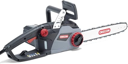 Oregon Motosierra Eléctrica de 2400W con Cable, Espada de 40 cm, Motor de 230V, Tecnología ControlCut, Cadena de Motosierra Ligera y Silenciosa, 3 Años de Garantía (CS1400)