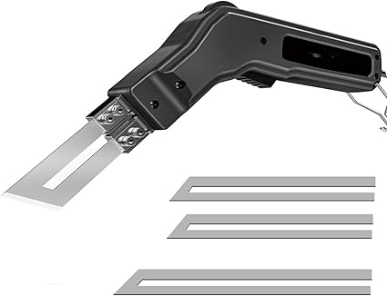 Kit de Herramientas de Corte Cuchillo Caliente, Cortador de Espuma con 3 Cuchillas,Kit de Herramientas de Corte de Espuma de Poliestireno con Cuchillo Calient