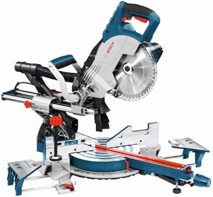 Bosch Professional GCM 8 SJL - Ingletadora telescópica (1600 W, disco 216 mm, Soft Start, láser)