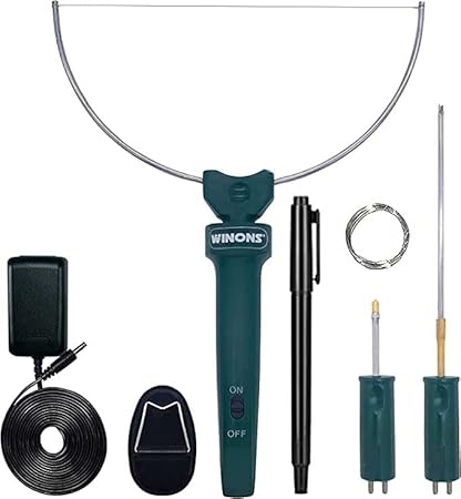 WINONS Cortador de Espuma por Poliestireno Extruido, Versátil Cortadora Poliestireno WFC-0001 Igual que un Cortador de Porexpan con Alambre Caliente (Kit de 3)