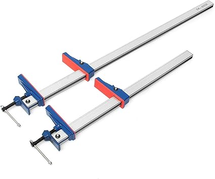 Sargentos Carpintero 24/36 pulgadas F Tipo Abrazadera Barra de abrazadera Pesado Tenedor de agarre Lanzamiento paralelo Pinzas de madera Mano DIY T Barras de madera Abrazaderas para la carpintería Sar