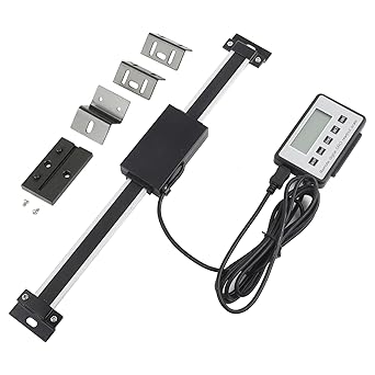 Kit DRO de lectura digital de 0 200 mm, pantalla LCD remota para tornos de fresadoras, respuesta rápida/s, herramienta de medición de alta precisión, actualización para equipos de