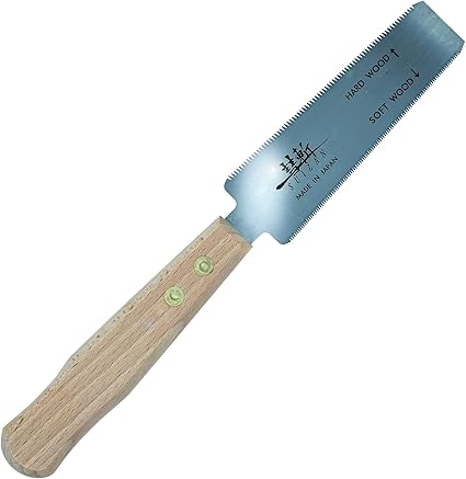 SUIZAN Sierra de mano de corte al ras 120mm para madera dura y blanda