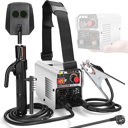 Mulcort Soldadores Inversores MMA IGBT Multifuncionales 120A Dispositivo de Soldadura por Arco de Metal Manual Máquina de Soldadura Eléctrica Portátil Soldadores Inteligentes Multipropósito