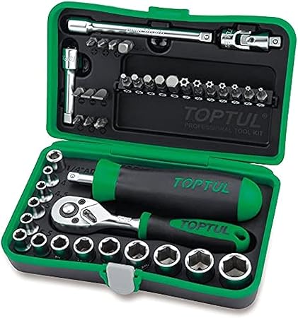 TOPTUL Kit de llaves de cubo GADW4101