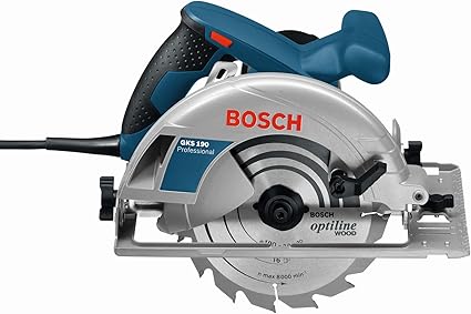 Bosch Professional GKS 190 - Sierra circular (1400 W, Ø disco 190 mm, en caja)