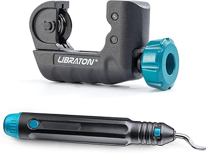 Libraton Mini cortador de cobre de 4-28 mm, cortador de tubos, cortador de tubos para tubos de cobre
