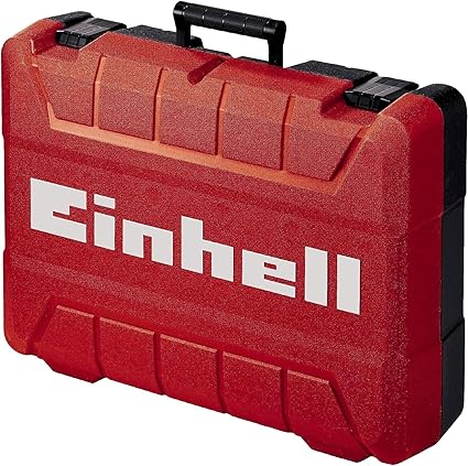 Einhell Maletín E-Box M55/40 (para almacenamiento universal de herramientas/accesorios, 550x400x150 mm, revestimiento espuma suave, diseño a prueba de salpicaduras, capacidad de carga máxima de 30 kg)