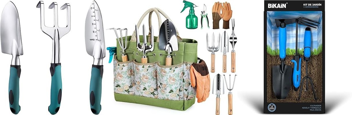 Los 3 mejores kits de herramientas de jardinería calidad-precio en España 2024: ¡transforma tu jardín!