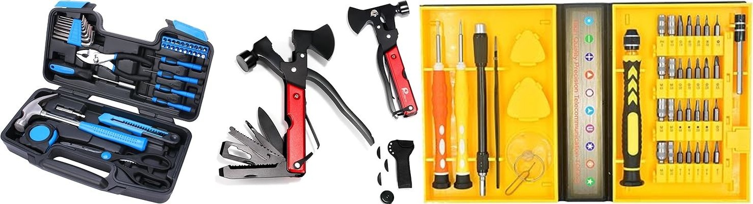 Los 3 mejores kits de herramientas multiusos de calidad en España para 2024: ¡No te quedes sin ellos!