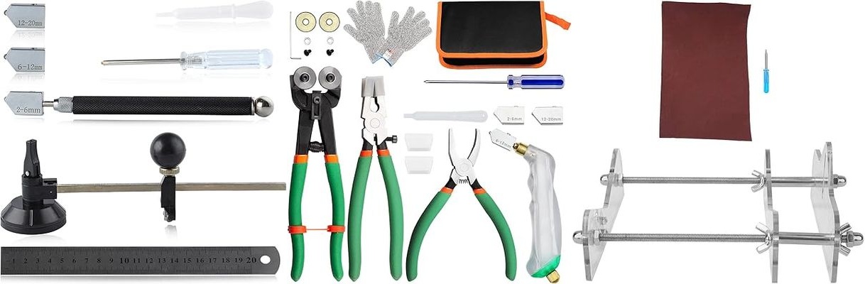 Los 3 mejores kits de herramientas para cortar vidrio en España 2024 con calidad garantizada ¡Descúbrelos!